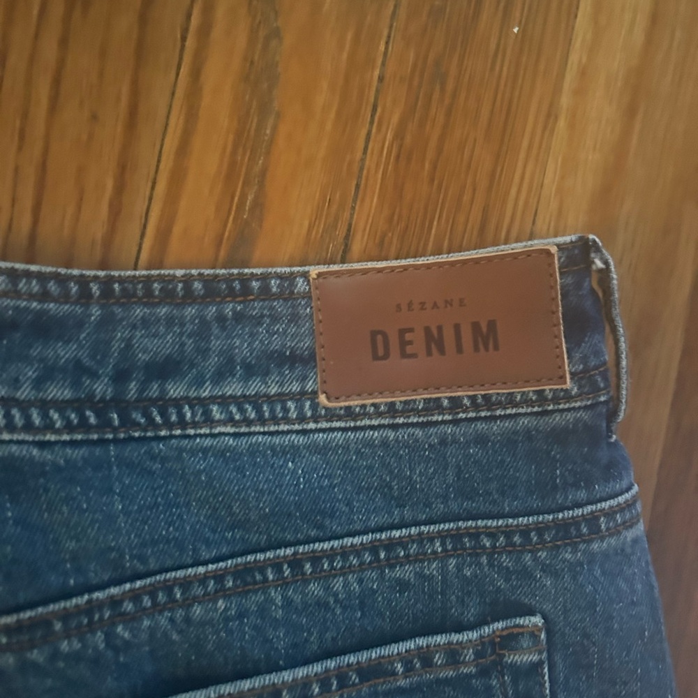 Sezane Le Crop jeans - Size 14US (EU 46) like new/EUC - Picture 5 of 7
